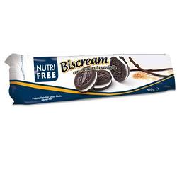 NUTRIFREE BISCREAM CON CREMA ALLA VANIGLIA 125 G - Farmastop