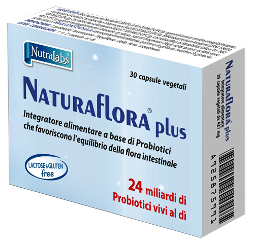 NATURAFLORA PLUS 30 CAPSULE GASTRORESISTENTI - Farmastop