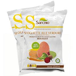 SFOGLIETTE ALLE VERDURE SENZA GLUTINE SACCHETTO 55 G - Farmastop