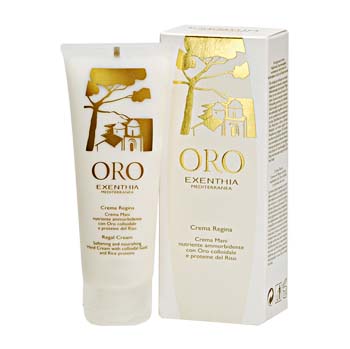 EXENTHIA MEDITERRANEA ORO CREMA REGINA MANI 75 ML - Farmastop