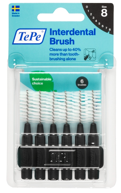 TEPE SCOVOLINO NERO 1,5MM 6 PEZZI - Farmastop