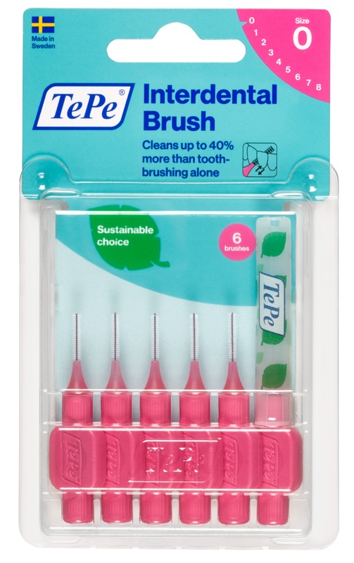 TEPE SCOVOLINO ROSA 0,4MM 6 PEZZI - Farmastop