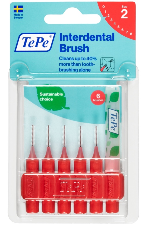 TEPE SCOVOLINO ROSSO 0,5MM 6 PEZZI - Farmastop