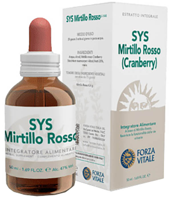 SYS MIRTILLO ROSSO GOCCE 50 ML - Farmastop