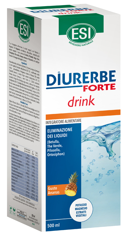 ESI DIURERBE FORTE DRINK ANANAS 500 ML - Farmastop