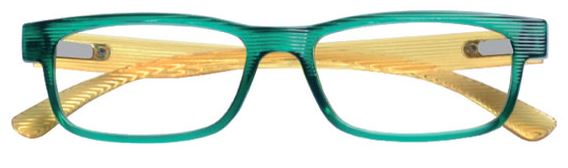 CORPOOTTO OCCHIALE DA LETTURA MODELLO NEON VERDE/GIALLO +3 DIOTTRIE - Farmastop