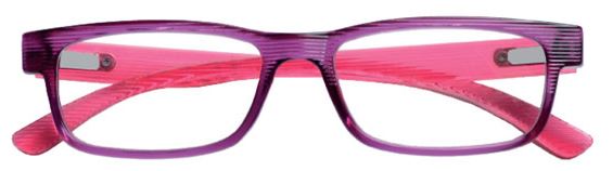 CORPOOTTO OCCHIALE DA LETTURA MODELLO NEON VIOLA/ROSA +3 DIOTTRIE - Farmastop