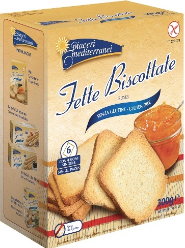 PIACERI MEDITERRANEI BONTA' DEL MATTINO FETTE BISCOTTATE 300 G - Farmastop