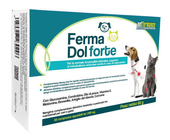 PETFORMANCE FERMA DOL FORTE 60 COMPRESSE - Farmastop