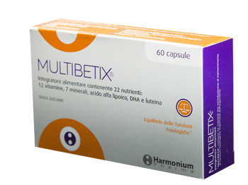 MULTIBETIX 60 CAPSULE - Farmastop