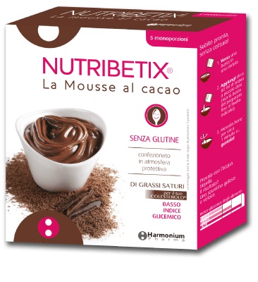 NUTRIBETIX LA MOUSSE CACAO 5PZ - Farmastop