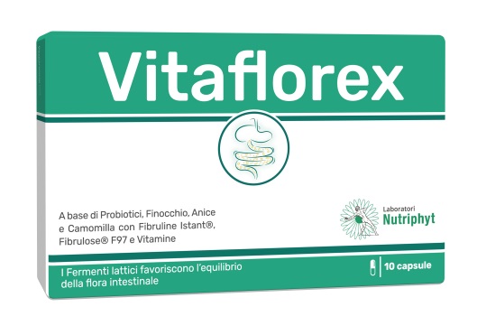 VITAFLOREX 10 CAPSULE 4,6 G - Farmastop