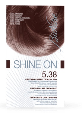 BIONIKE SHINE ON 5,38 CASTANO CHIARO CIOCCOLATO 125 ML - Farmastop