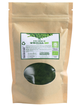 SPIRULINA POLVERE BIOLOGICO 200G - Farmastop