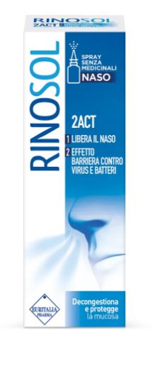 SPRAY NASALE RINOSOL 2ACT 15 ML - Farmastop