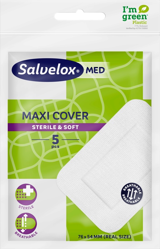 CEROTTO SALVELOX MED MAXI COVER 12X5 CM 5 PEZZI - Farmastop