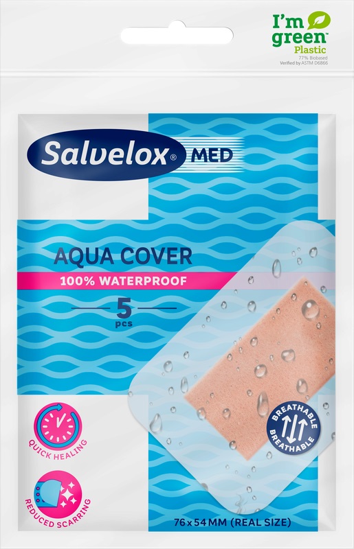 CEROTTO SALVELOX MED AQUA COVER 12X5 CM 5 PEZZI - Farmastop