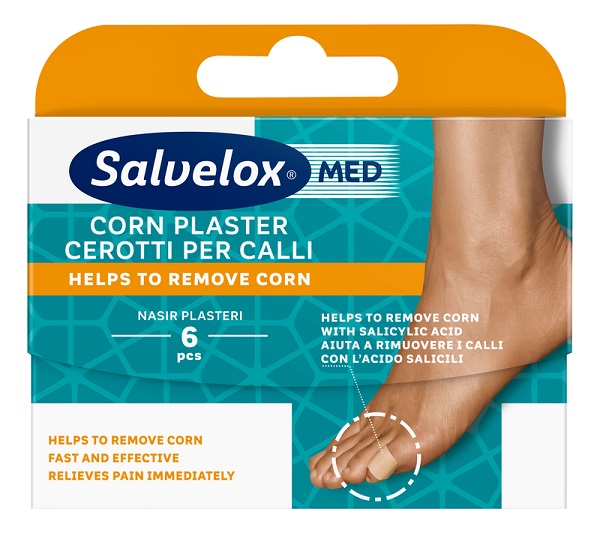 CEROTTO CALLI SALVELOX MED CORN PLASTER 6 PEZZI - Farmastop