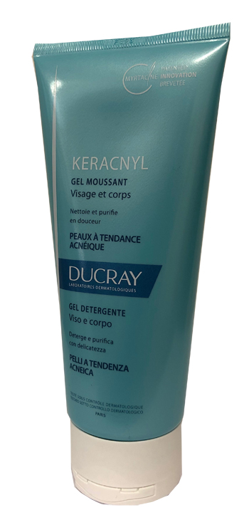 KERACNYL GEL MOUSSANT VISO CORPO 200 ML - Farmastop