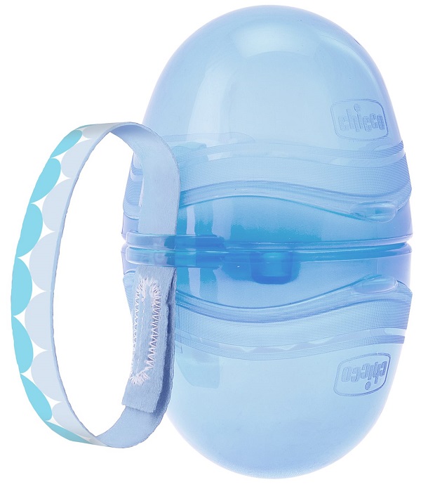 CHICCO PORTASUCCHIETTO DOPPIO BLU 1 PEZZO - Farmastop