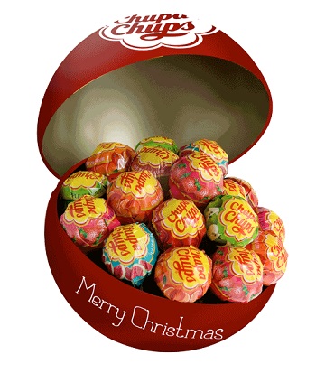 CHUPA CHUPS CHRISTMAS BALL 8 PEZZI - Farmastop