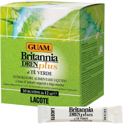 GUAM BRITANNIA DREN PLUS 30 BUSTINE DA 12 ML - Farmastop