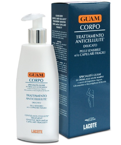 GUAM CREMA CORPO TRATTAMENTO ANTICELLULITE DELICATO PER PELLI SENSIBILI E O CAPILLARI FRAGILI 200 ML - Farmastop