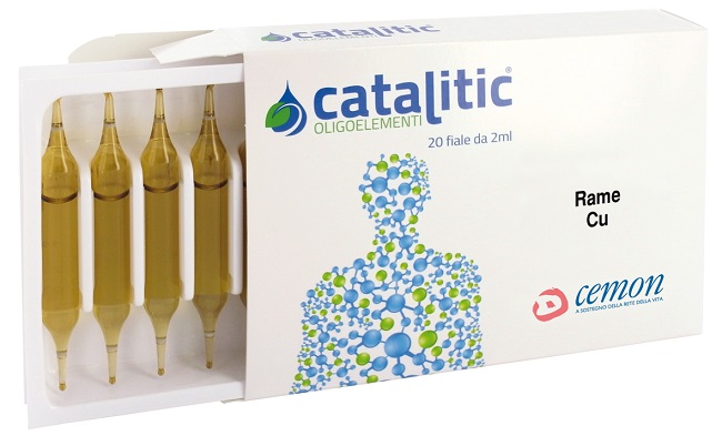 CATALITIC OLIGOELEMENTI RAME CU 20 AMPOLLE - Farmastop