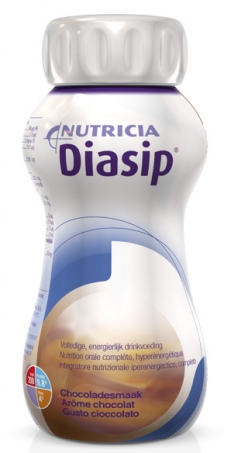 DIASIP CIOCCOLATO 200 ML 4 PEZZI - Farmastop