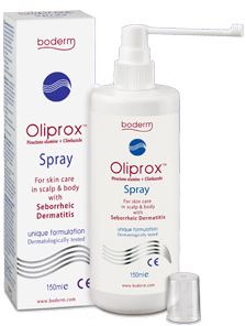 OLIPROX SPRAY ANTIDESQUAMAZIONE E DERMATITE SEBORROICA CUOIO CAPELLUTO E PELLE 150 ML - Farmastop