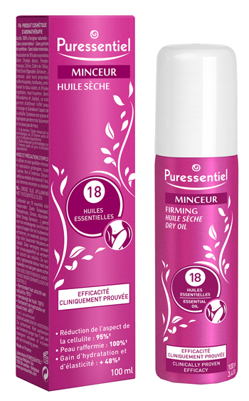 PURESSENTIEL SNELLENTE OLIO SECCO ANTICELLULITE AI 18 OLI ESSENZIALI 100 ML - Farmastop