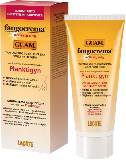 GUAM FANGOCREMA ACTIVITY DAY TRATTAMENTO CORPO CON PRINCIPIO ATTIVO PLANKTIGYN 200 ML - Farmastop