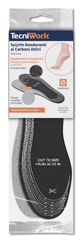 SOLETTE DEODORANTI AI CARBONI ATTIVI 1 PAIO - Farmastop