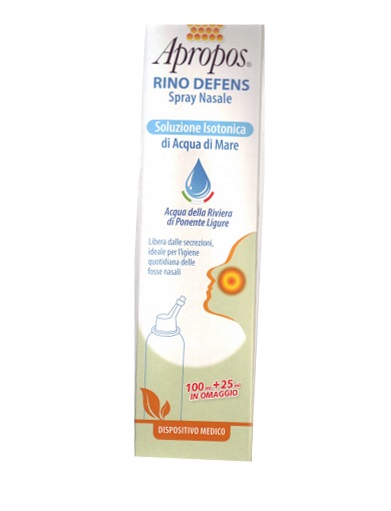 APROPOS RINO DEFENS SOLUZIONE ISOTONICA 125 ML - Farmastop