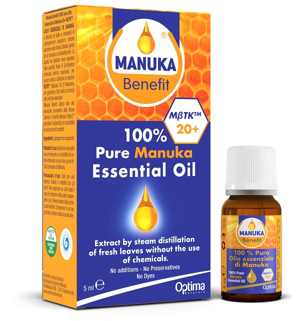 MANUKA BENEFIT OLIO ESSENZIALE DI MANUKA 5 ML - Farmastop