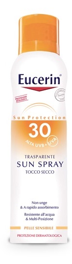EUCERIN SUN SPRAY TOCCO SECCO SPF30 200 ML - Farmastop
