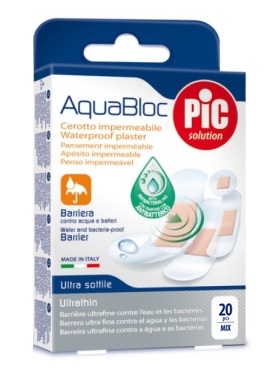 CEROTTO PIC AQUABLOC MIX ANTIBATTERICO 20 PEZZI - Farmastop