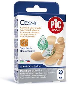 CEROTTO PIC CLASSIC MIX ANTIBATTERICO 20 PEZZI - Farmastop