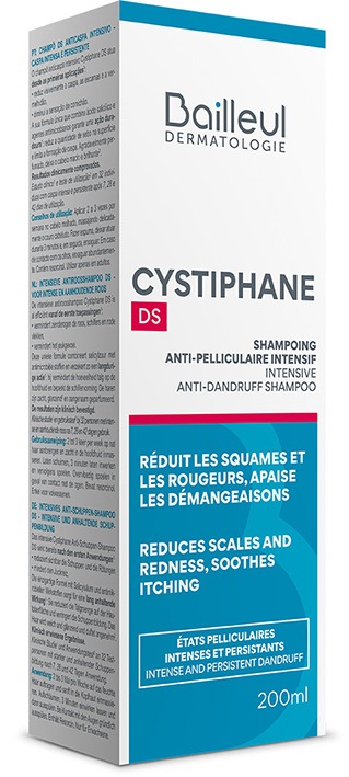 CYSTIPHANE DS SHAMPOO ANTIFORFORA INTENSIVO 200 ML - Farmastop