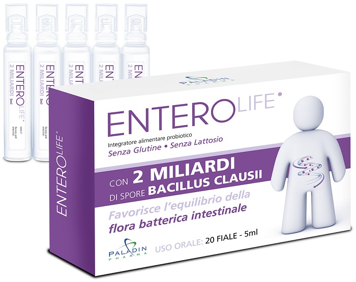 ENTEROLIFE 2 MILIARDI 20 FIALE DA 5 ML - Farmastop