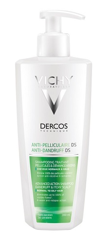 DERCOS SHAMPO ANTIFORFORA GRASSI 390 ML - Farmastop
