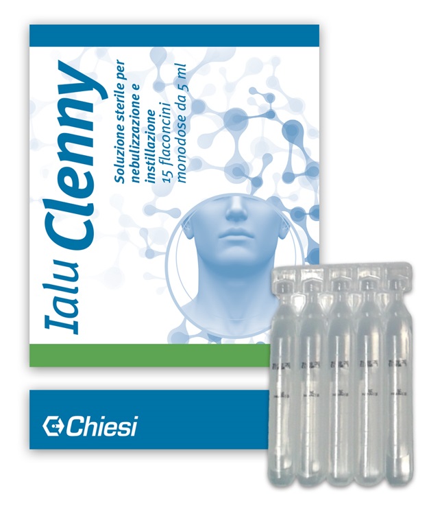 IALU CLENNY 15 FLACONCINI 5 ML SOLUZIONE STERILE PER NEBULIZZAZIONE E INSTILLAZIONE CON ACIDO IALURONICO - Farmastop