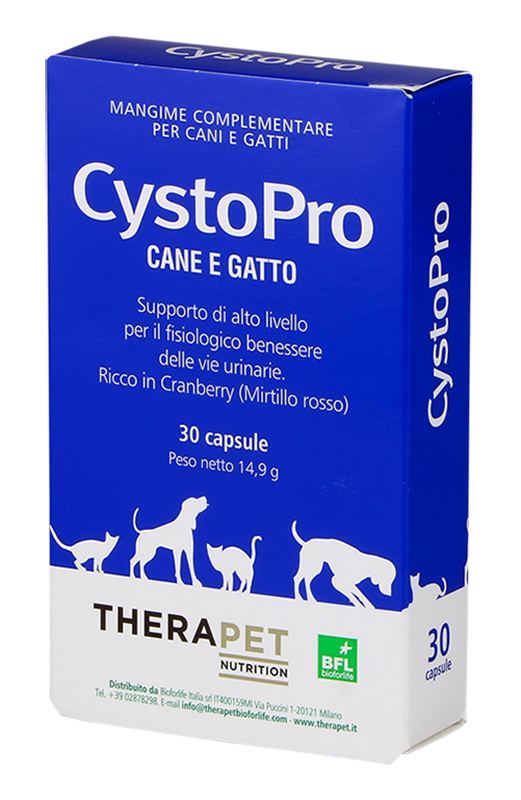 CYSTOPRO THERAPET 30 CAPSULE - Farmastop