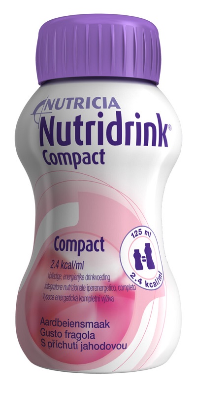 NUTRIDRINK COMPACT FRAGOLA 4X125 ML - Farmastop