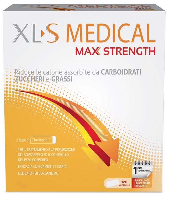 XLS MEDICAL MAX STRENGTH 120 COMPRESSE - Farmastop