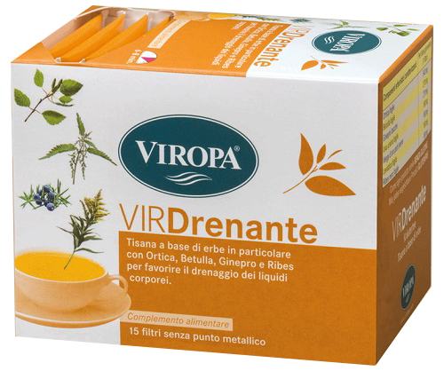 VIROPA DRENANTE TISANA 15 BUSTINE - Farmastop