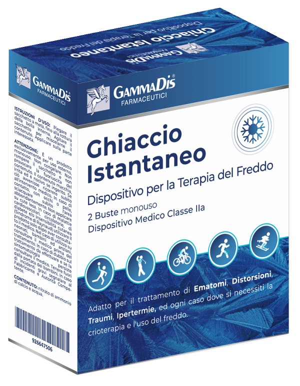 GHIACCIO ISTANTANEO TNT GAMMADIS 2 PEZZI GAMMADIS - Farmastop