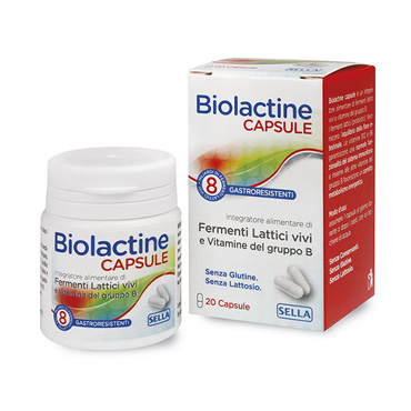 BIOLACTINE FERMENTI + VITAMINE 20 CAPSULE - Farmastop