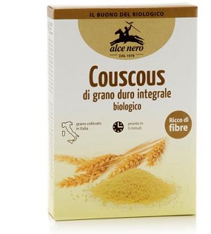 COUSCOUS GRANO DURO INTEGRALE 500 G - Farmastop