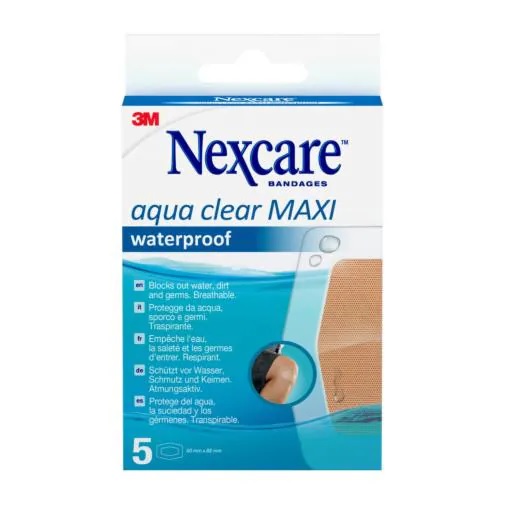 CEROTTO NEXCARE AQUA 360 60X89 MAXI 5 PEZZI - Farmastop